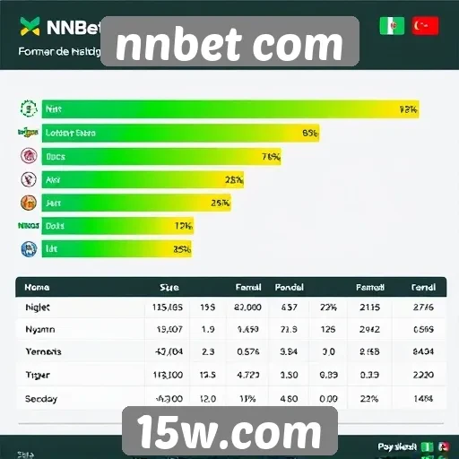 Estatísticas de usuários ativos no nnbet com