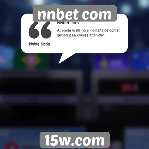 Feedback dos usuários sobre o site nnbet