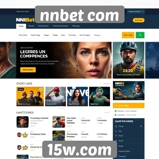 Análise da interface de usuário do site nnbet